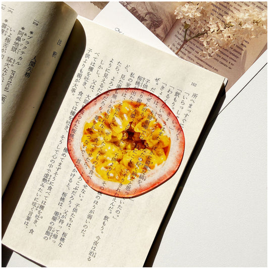 Markii - Trendy Passion Fruit Acrylic Bookmark