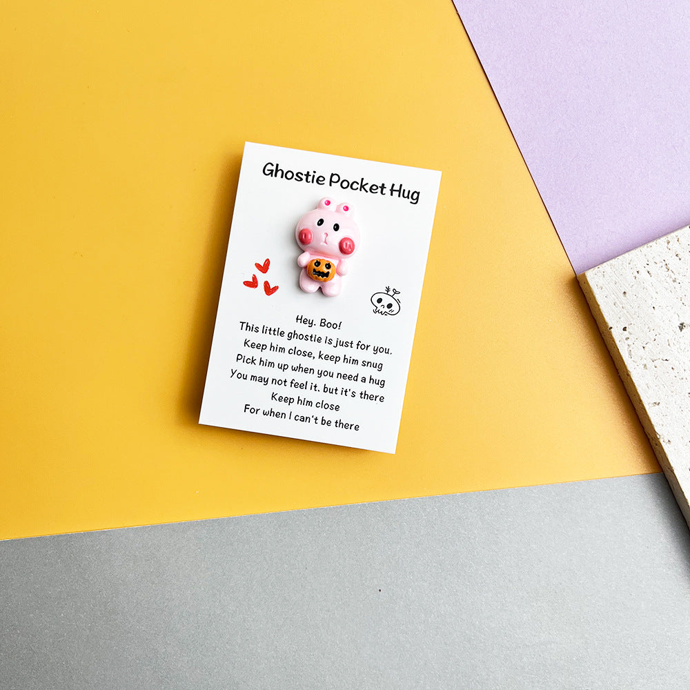 Ghostie Pocket Hug – Halloween Series