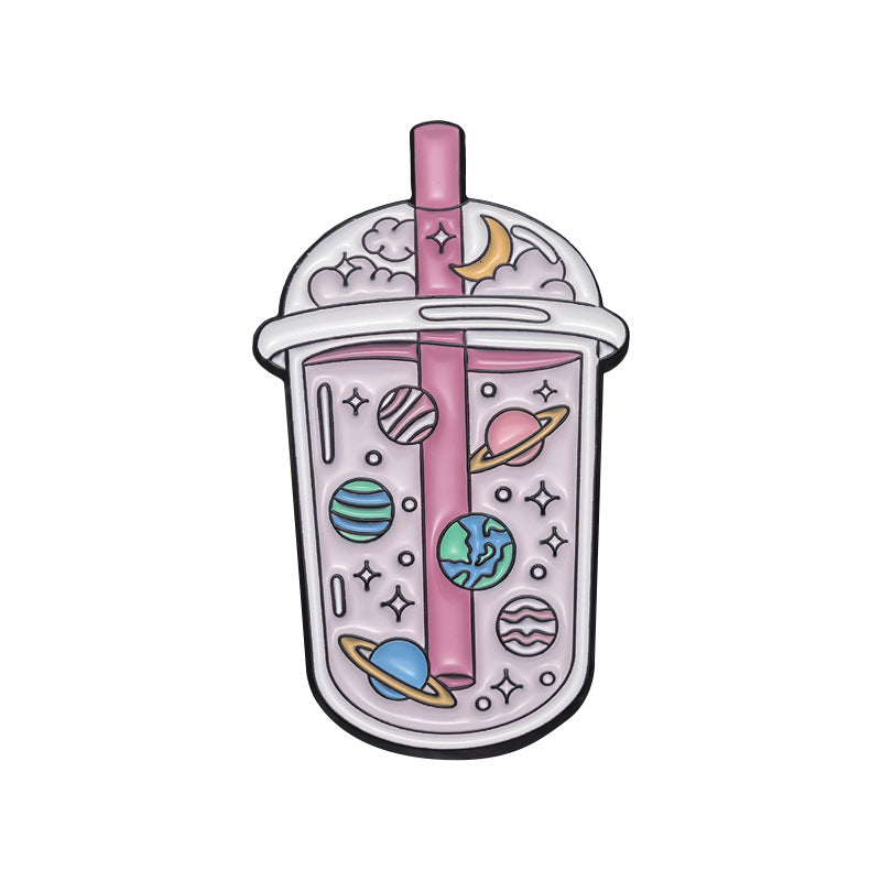 Whimsical Potion & Planet Enamel Pin