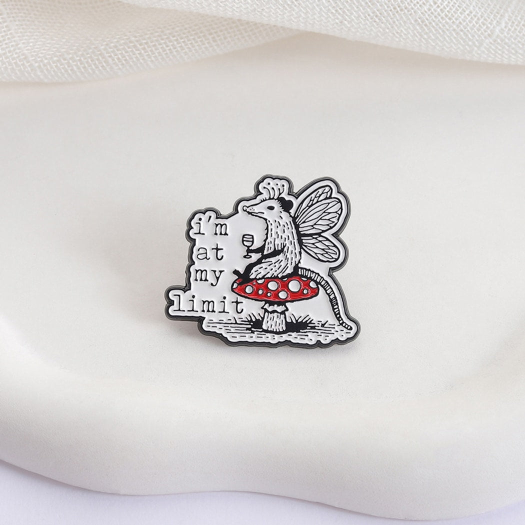 Pinori - Whimsical Animal and Mushroom Pin