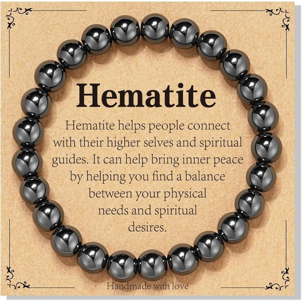 Emora - Minimal Geometric Round Bead Bracelet