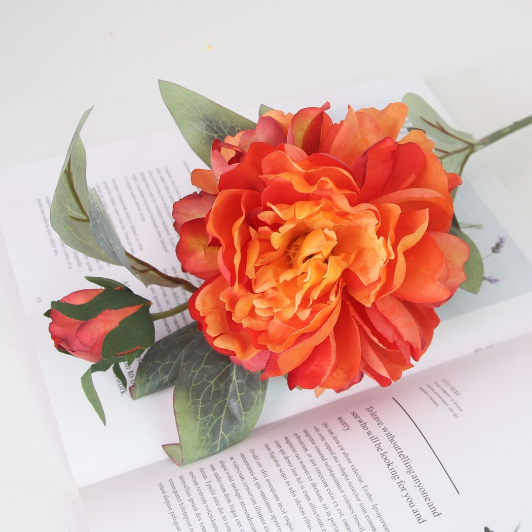 Roselle - Retro Style Artificial Peony Flower