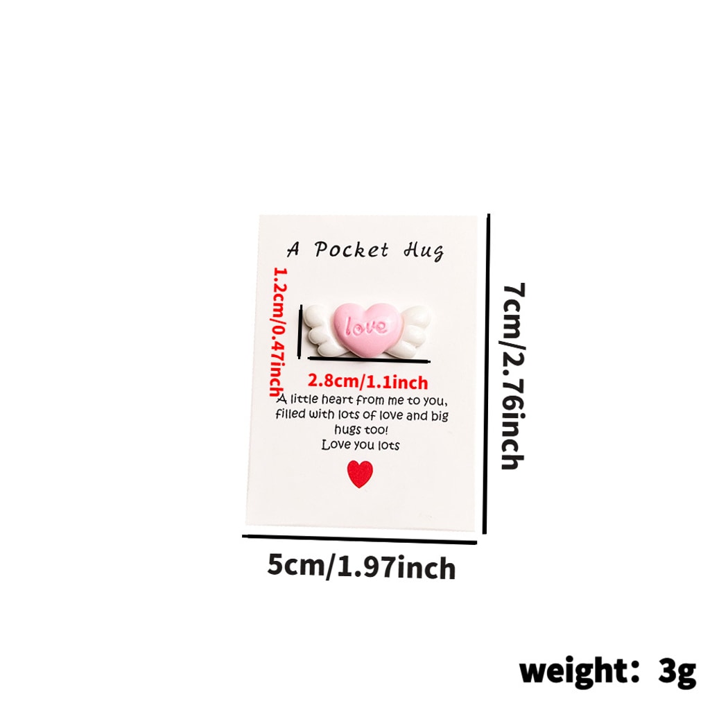 Taphug - Winged Heart Pocket Hug Keepsake Gift