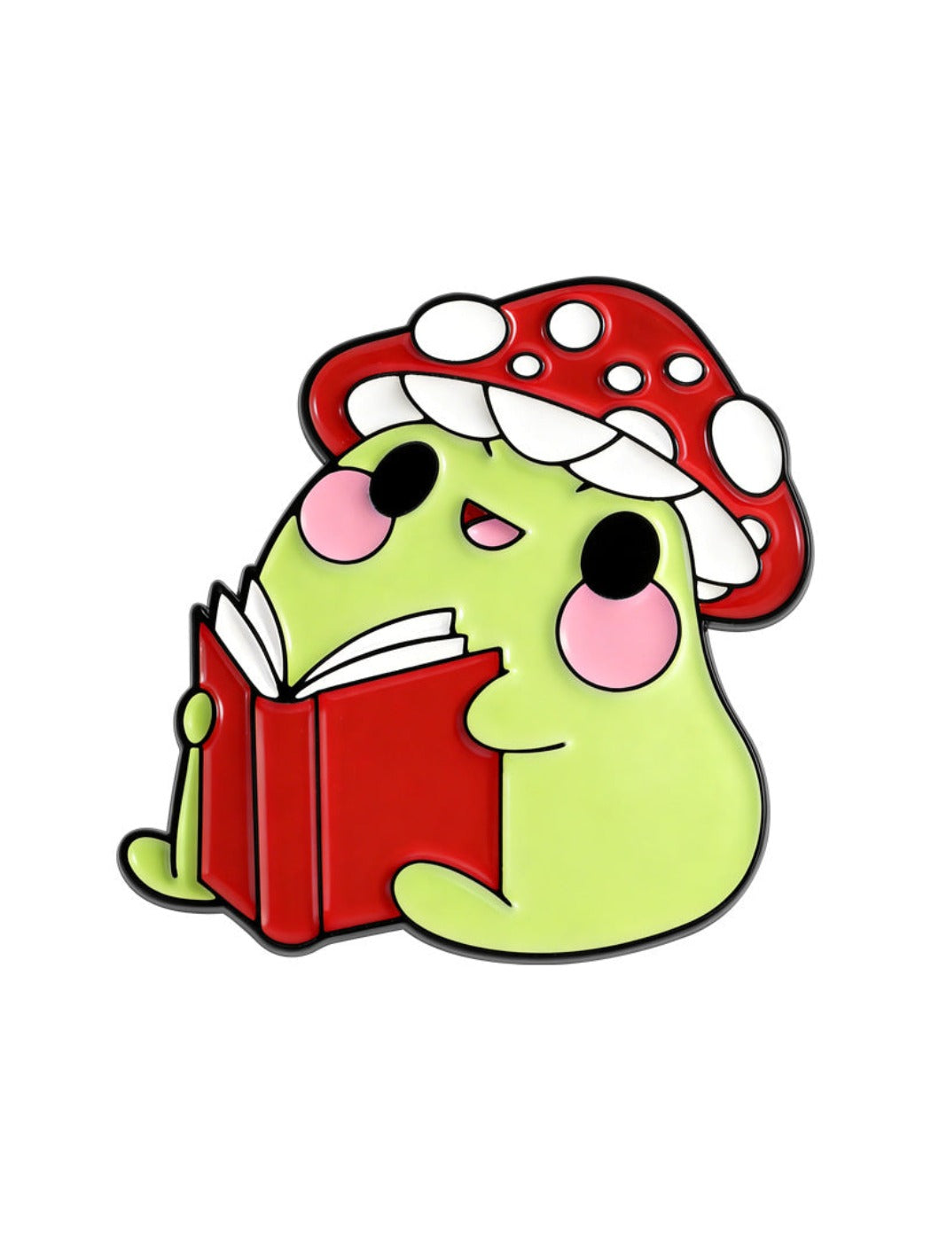 Pinori - Cute Strawberry Frog Brooch
