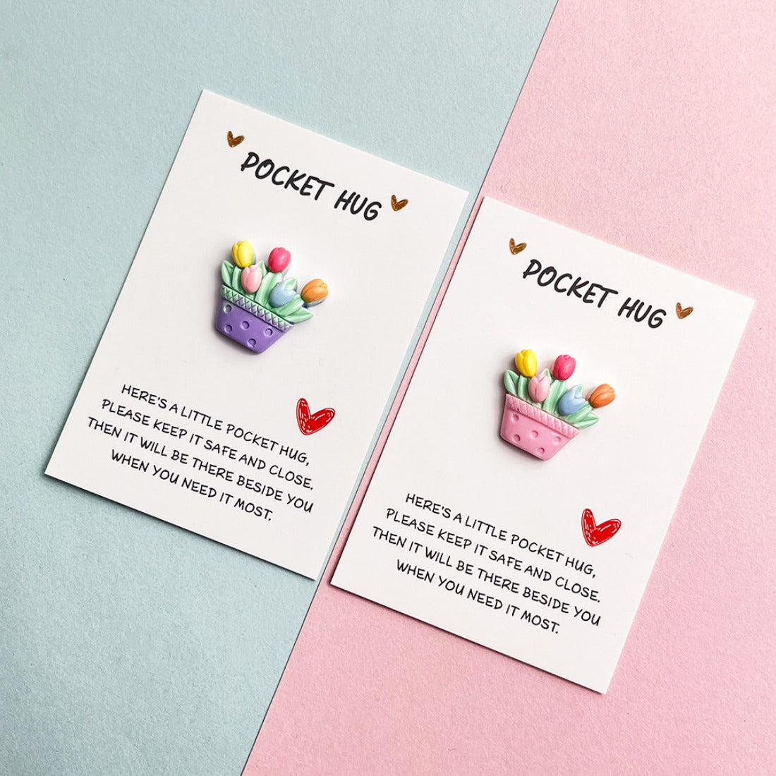 Pocket Hug Potted Flower