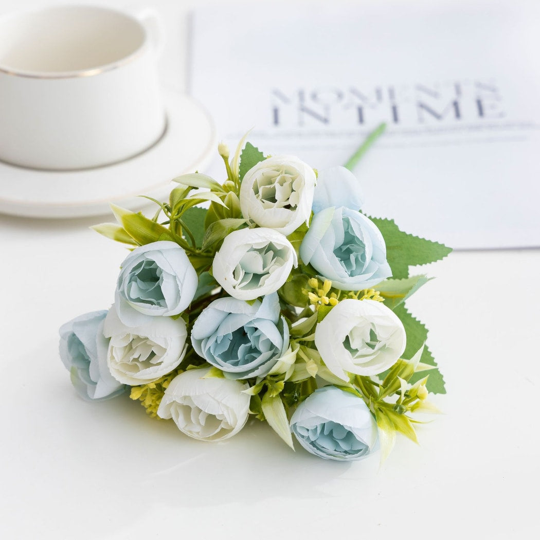 Roselle - Artificial Peony Flower Bouquet