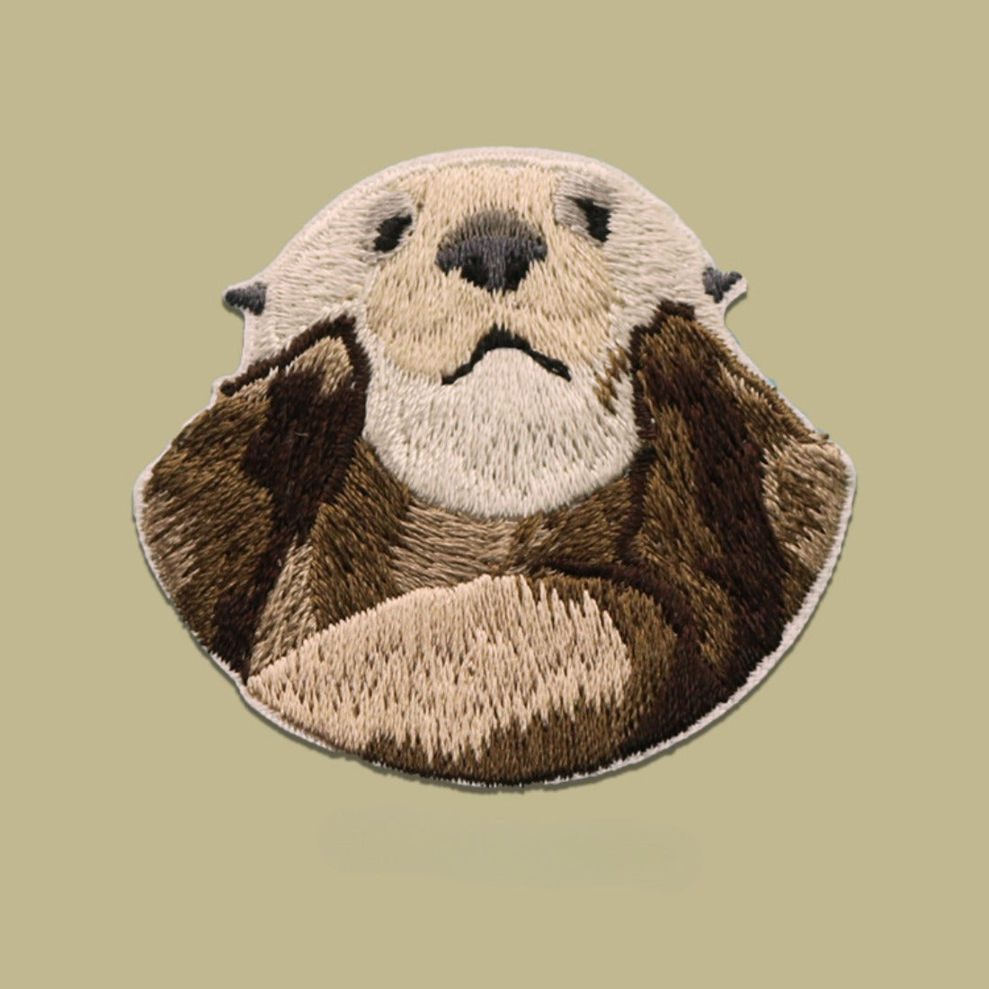 Pikkle | Otter Expression Embroidered Patch