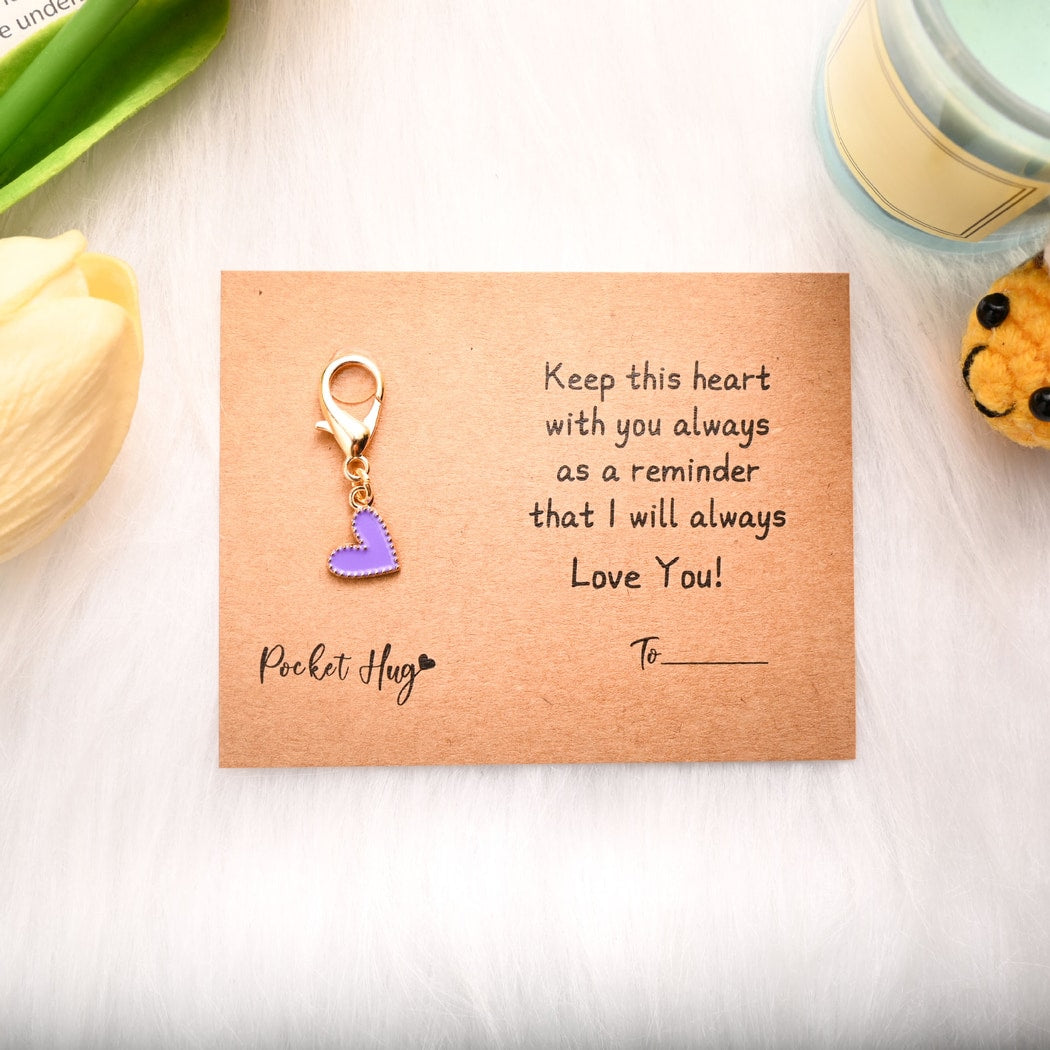 Taphug - Pocket Hug Simple Heart Keychain