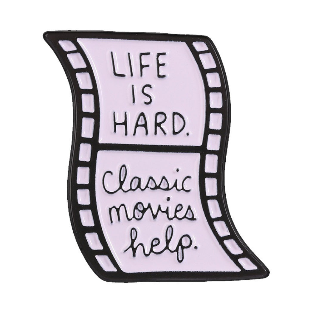 Pinori Movie Film Quote Enamel Pin