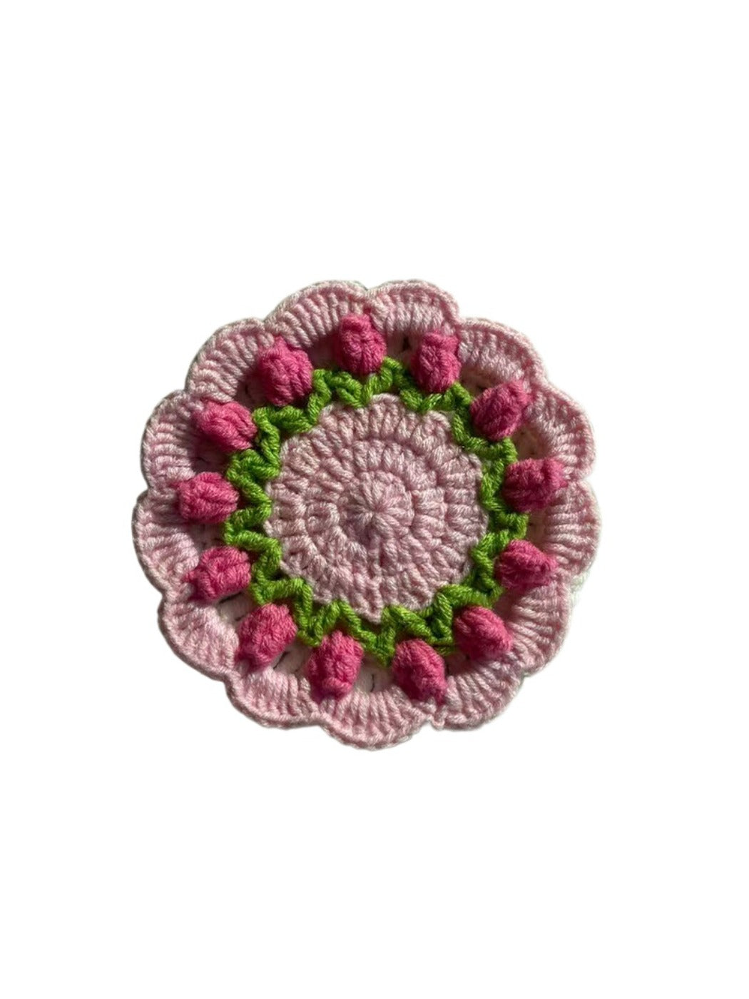 Kovira - New Cute Sunflower Coasters Crocheted Table Mats