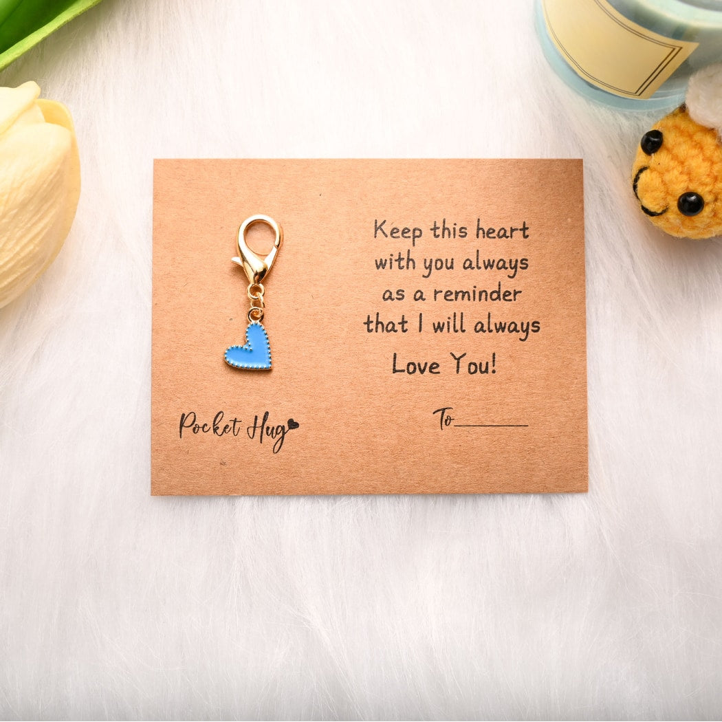 Taphug - Pocket Hug Simple Heart Keychain