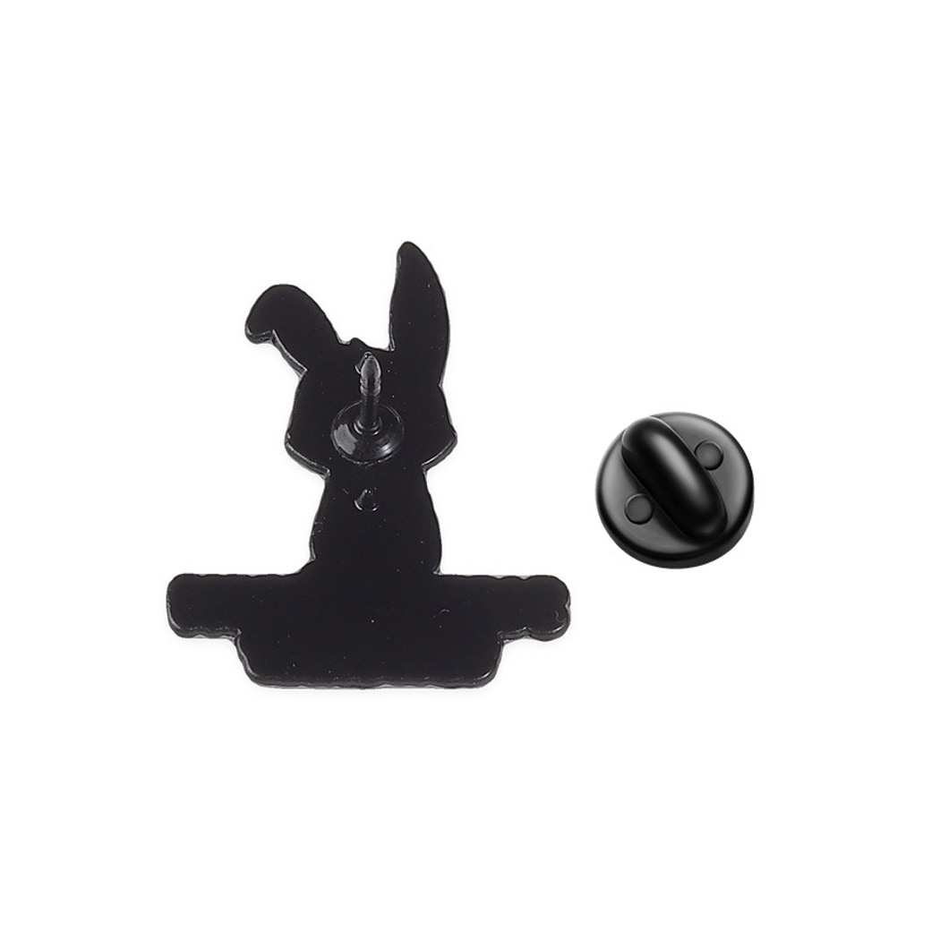 Pinori - Cartoon Rabbit Quote Decorative Pin