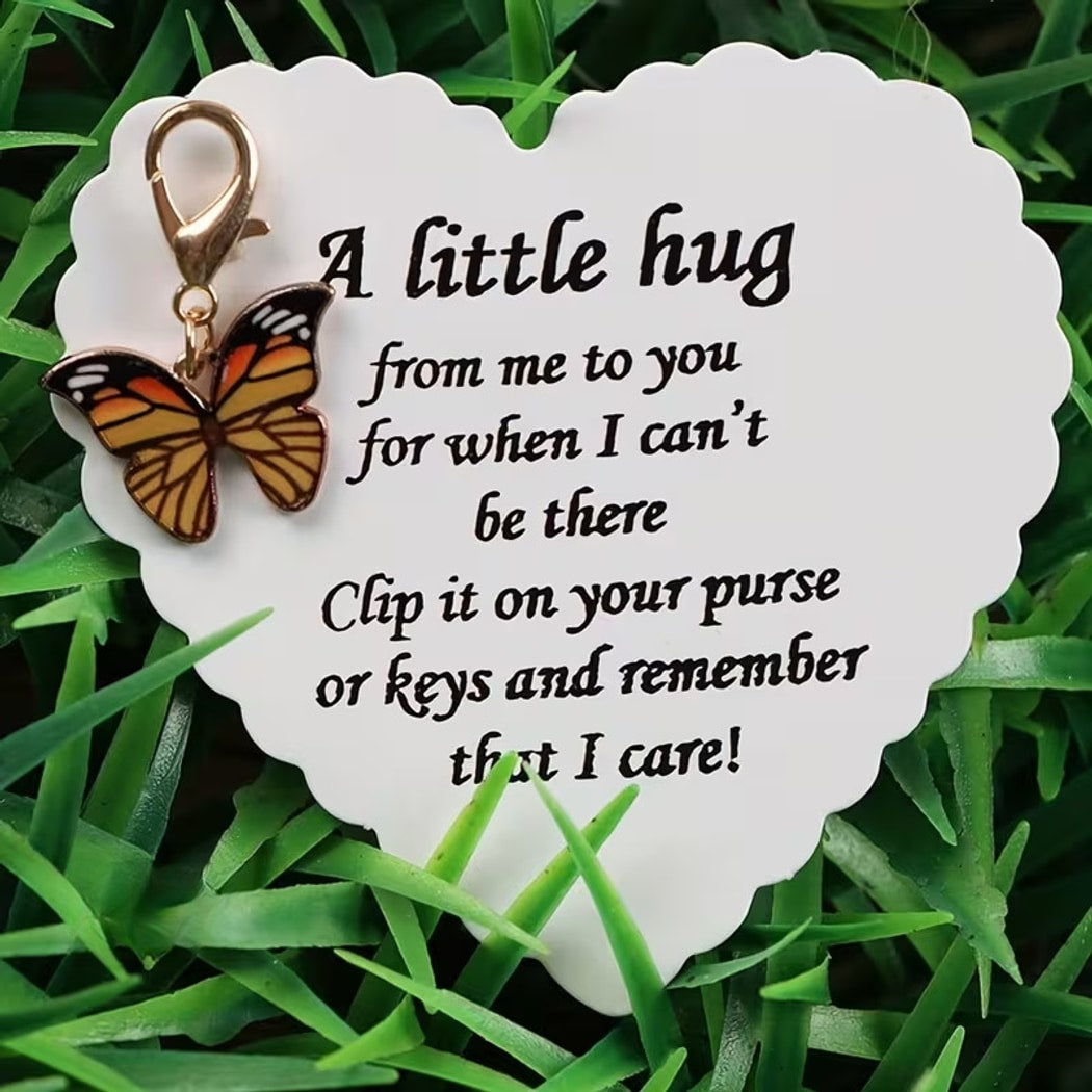 Taphug - Pocket Hug Sweet Butterfly Keychain