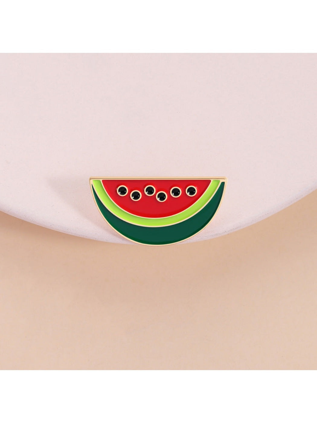 Pinori - Watermelon Tricolor Brooch