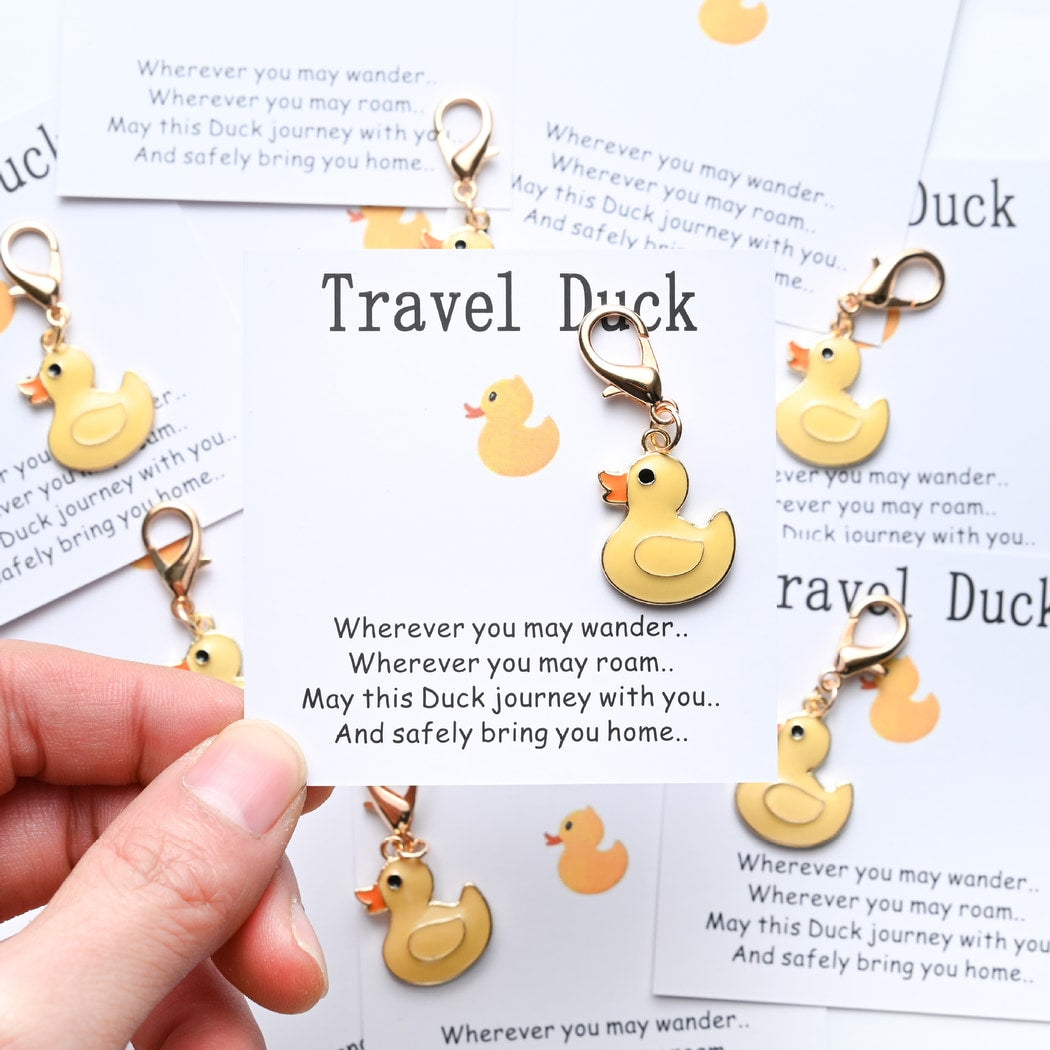 Taphug - Pocket Hug Cute Duck Charm Keychain