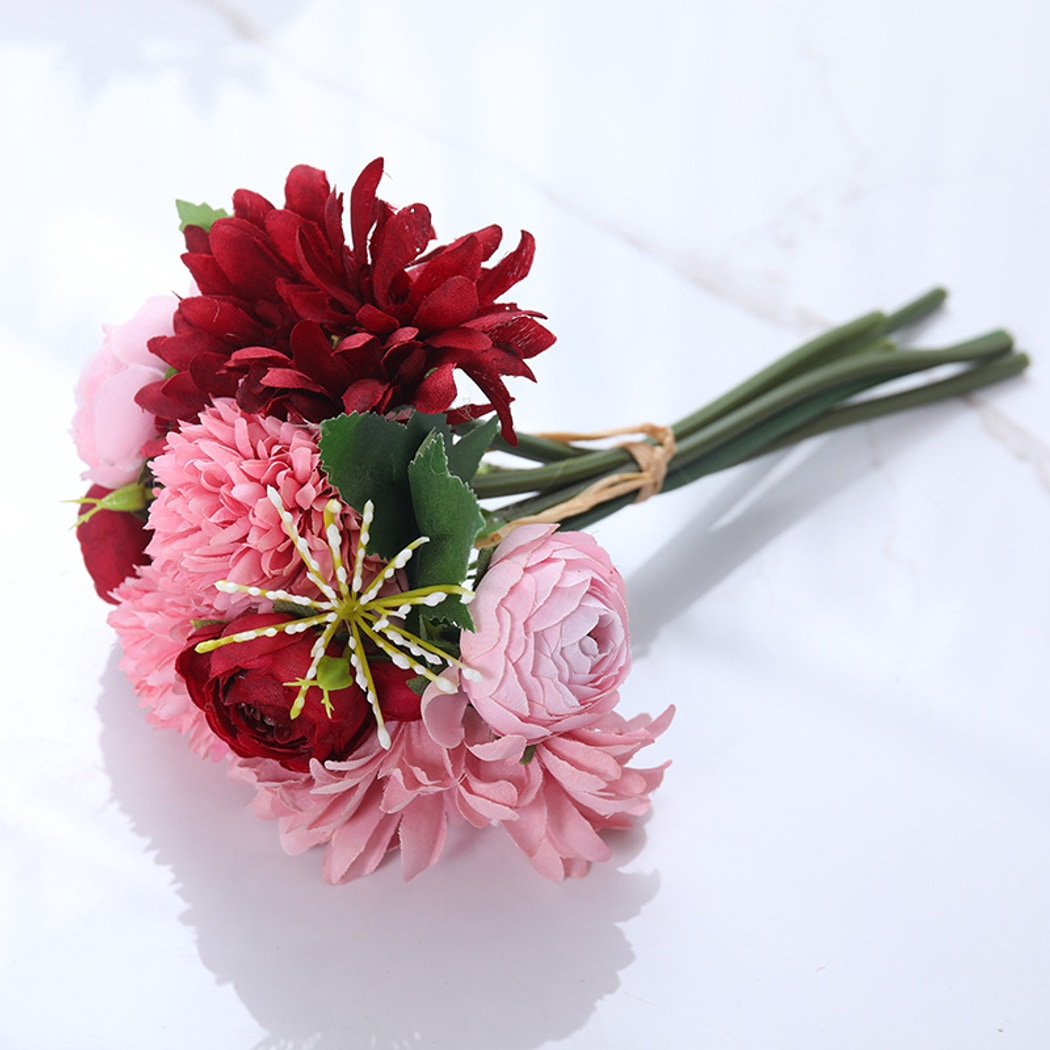 Roselle - Multiple Varieties of Flowers Artificial Bouquet