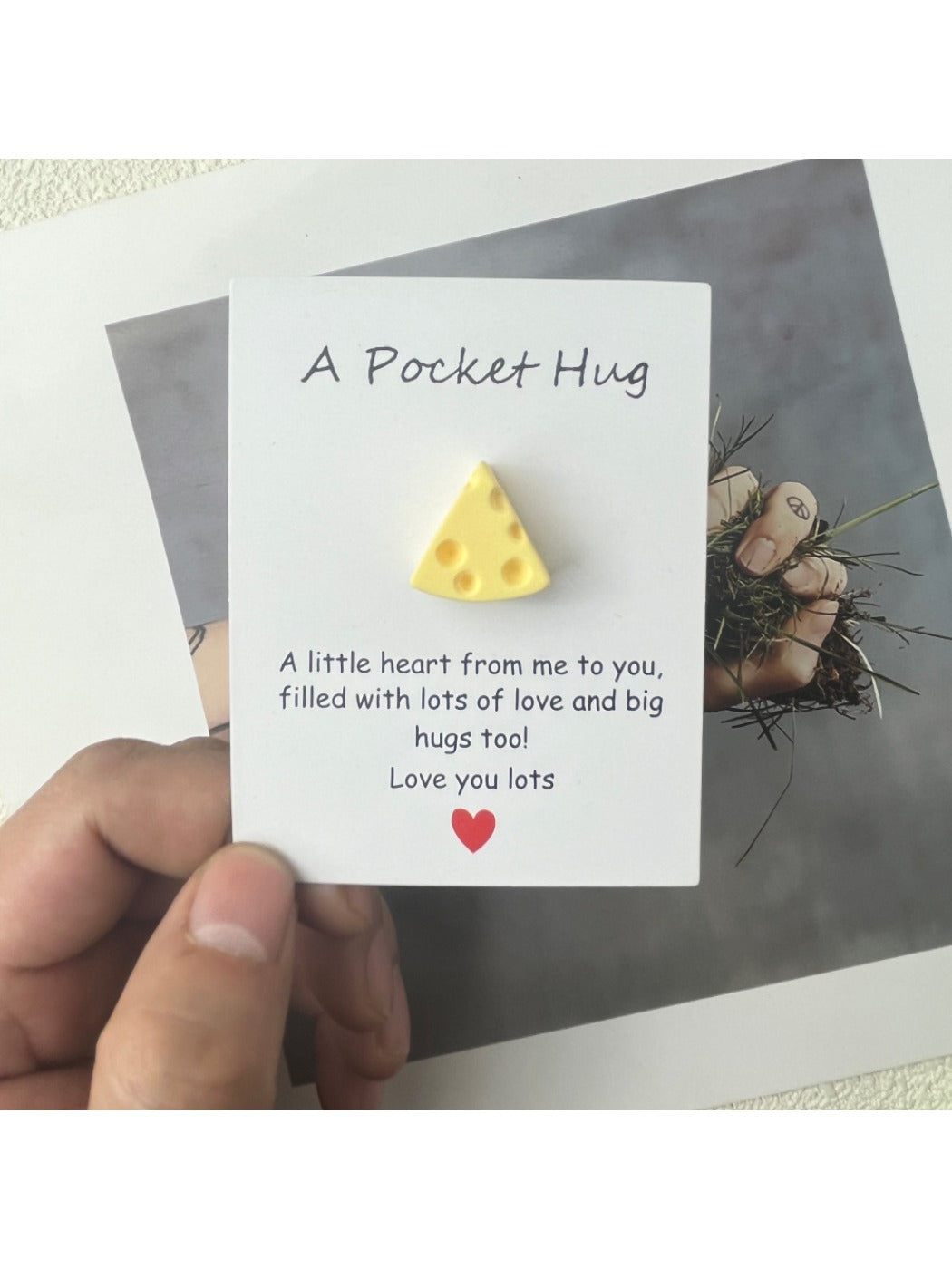 Taphug - Pocket Hug Cute Resin Cheese