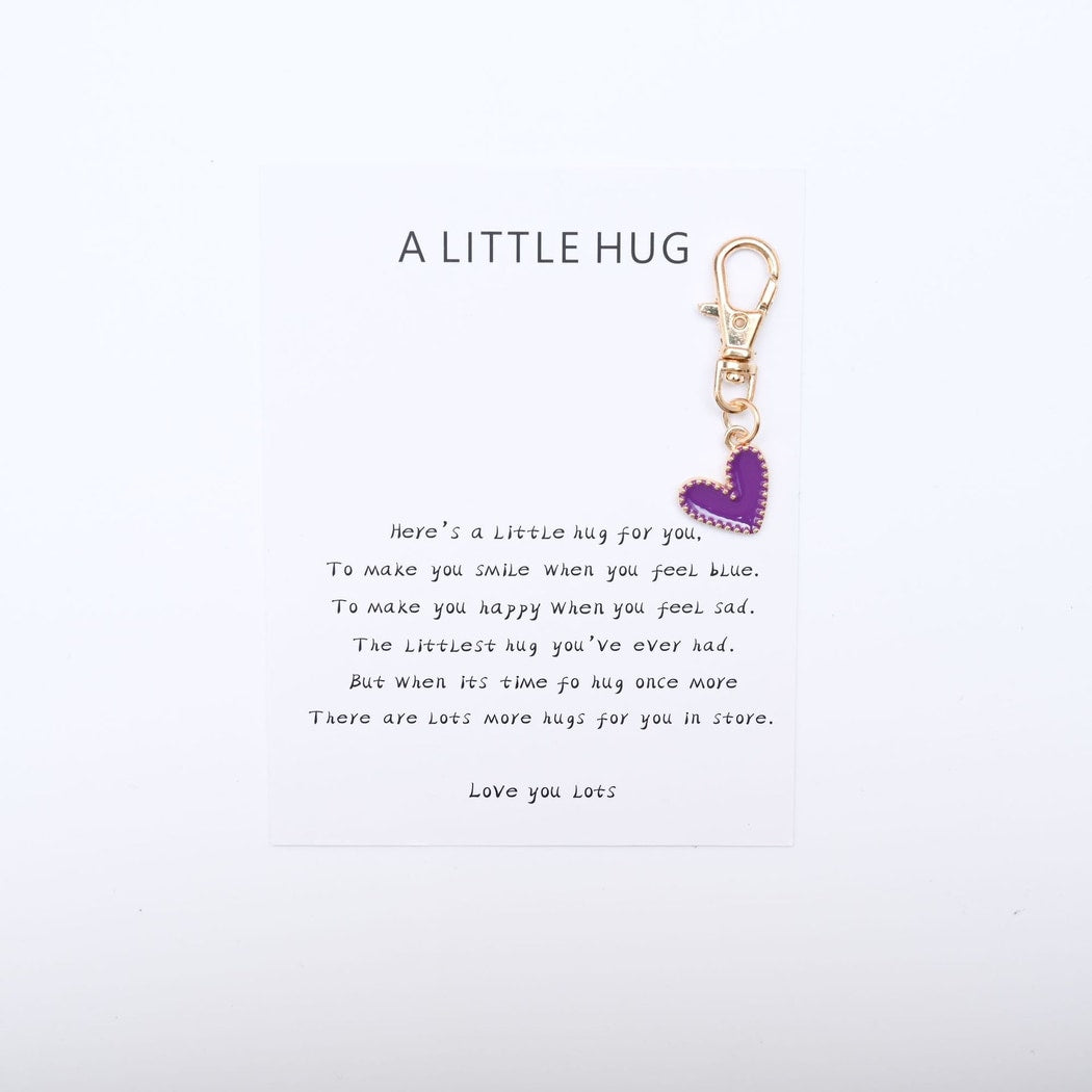 Taphug - Pocket Hug Colorful Heart Keychain