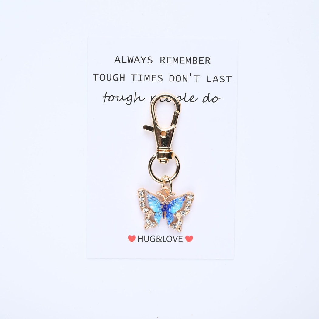 Taphug - Pocket Hug Gradient Butterfly Keychain