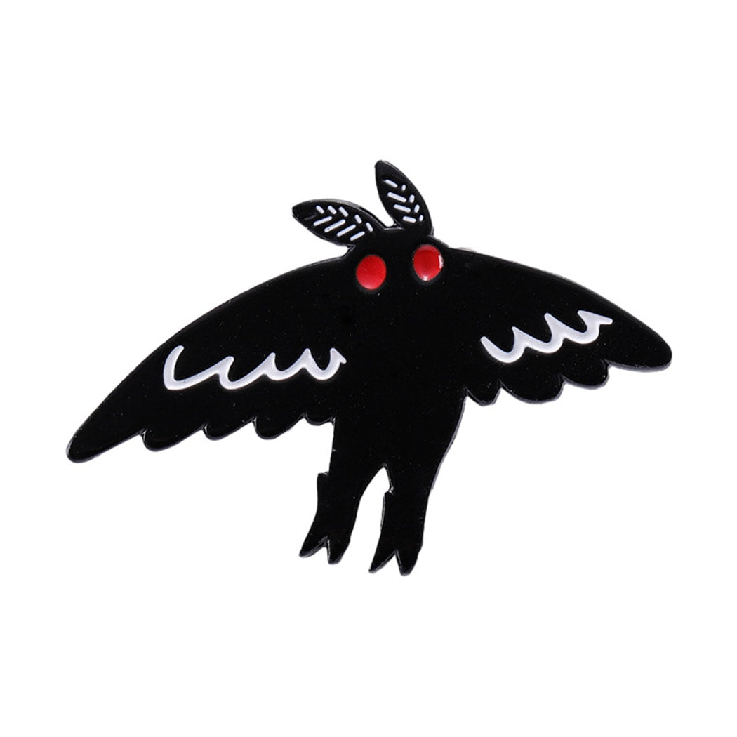 Pinori - Halloween Dark Style Cartoon Bat Shape Pin