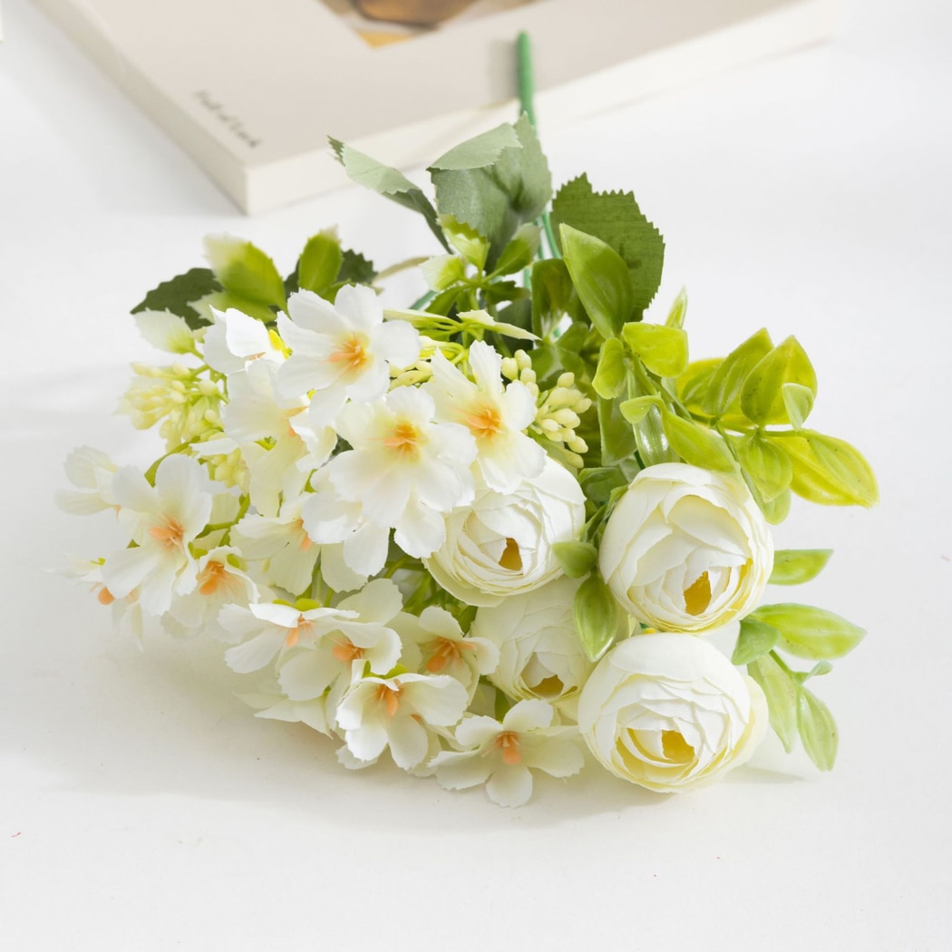 Roselle - Daisy Camellia Style Artificial Flowers