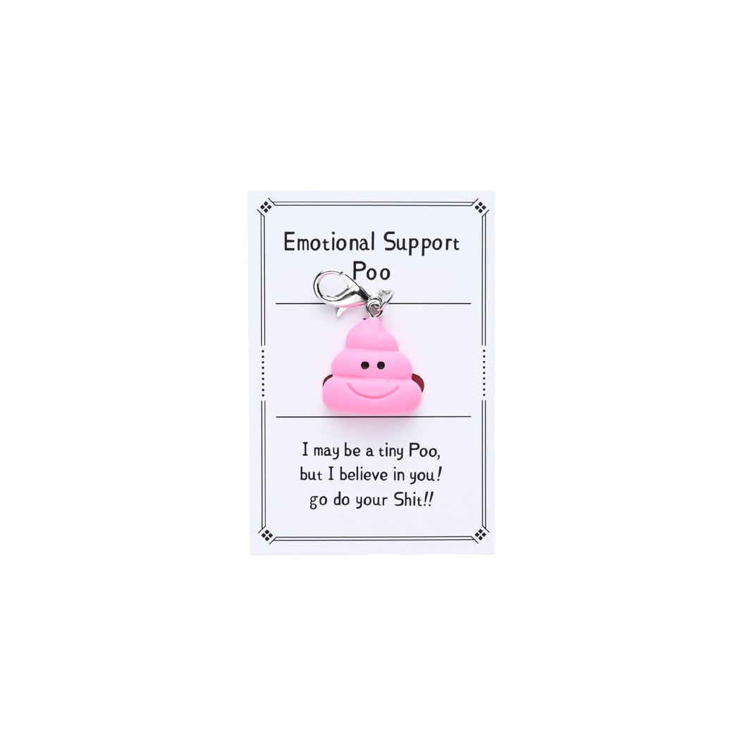 Taphug - Pocket Hug Funny Cartoon Poop Keychain