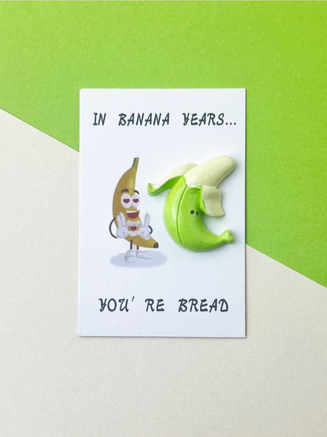Taphug - Pocket Hug Fruit Banana Series pocket hug card and keepsake token view 6