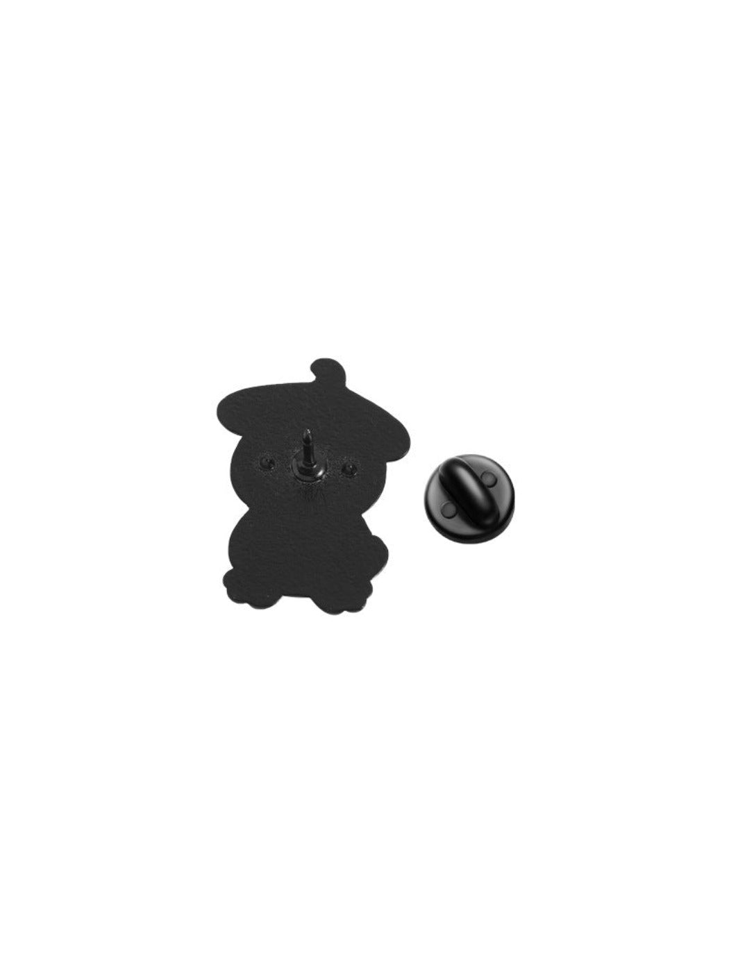 Pinori - Cute Flower Animal Brooch