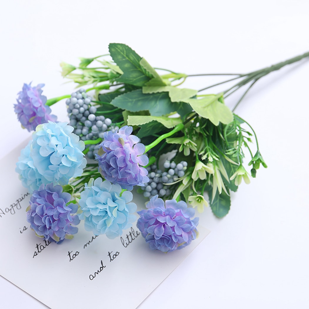 Roselle - Romantic Decorative Artificial Hydrangea Bouquet