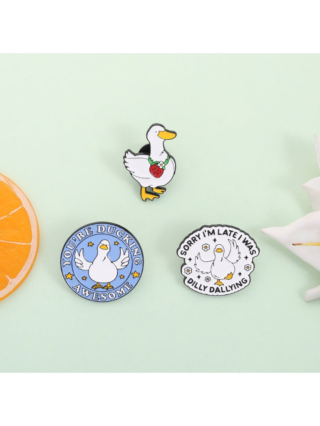 Pinori - Fashion Cute Duck Brooch