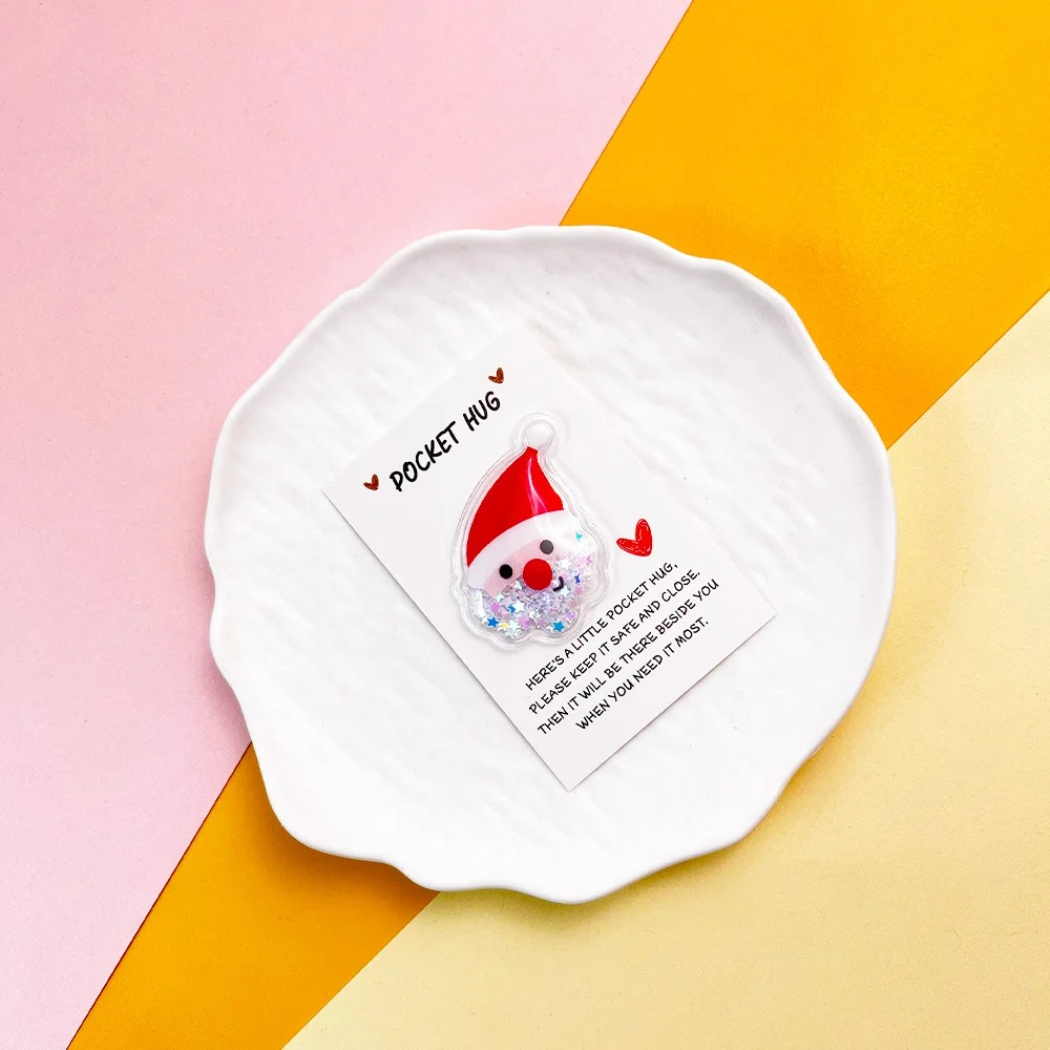 Taphug - Glitter Christmas Pocket Hug