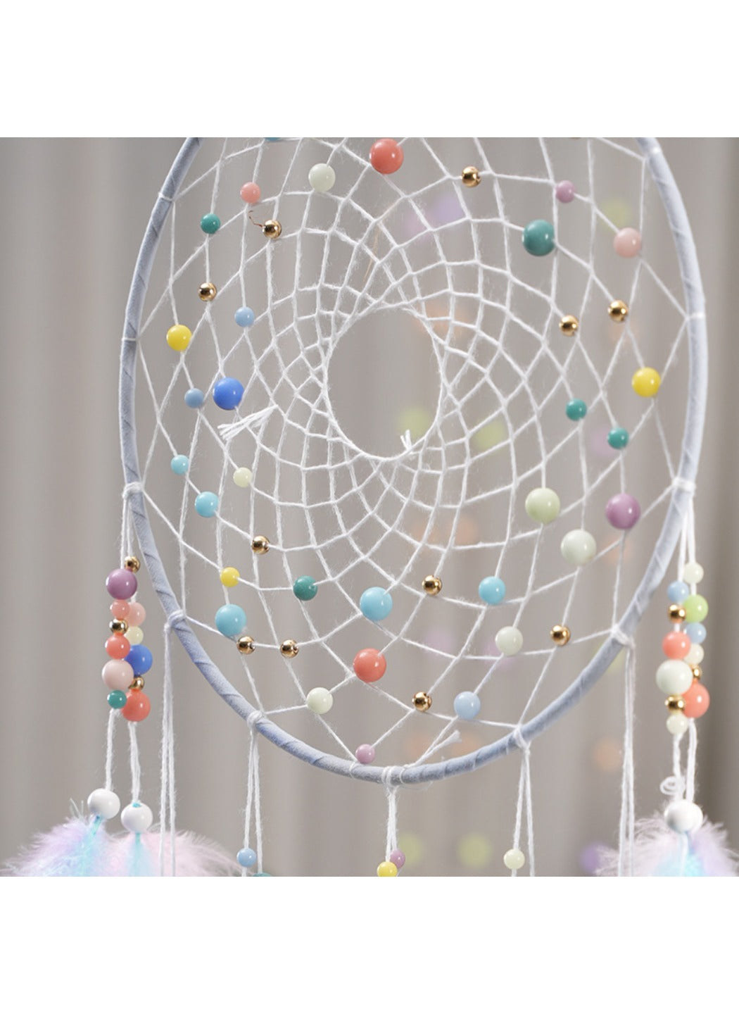 Somnira - Nordic‑Style Luminous Dreamcatcher Wind Chime