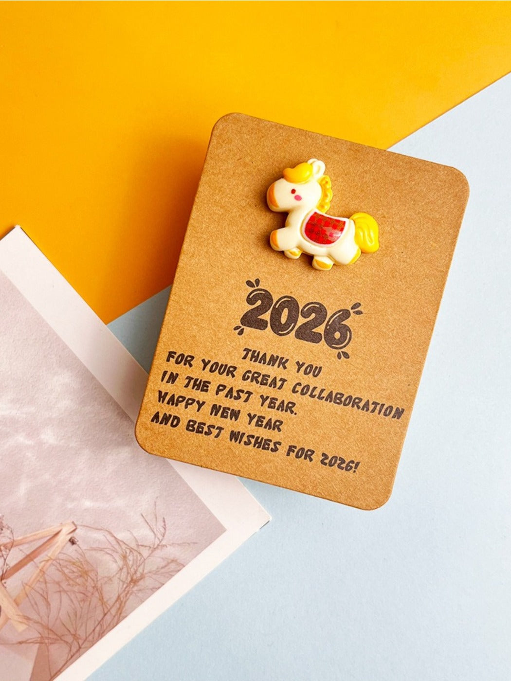 Taphug - Pocket Hug Horse Year pocket hug card and keepsake token view 12