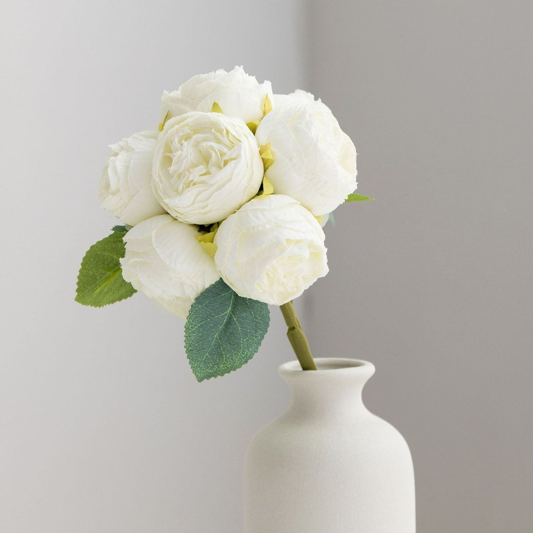 Roselle - Romantic Vivid Rose Artificial Bouquet