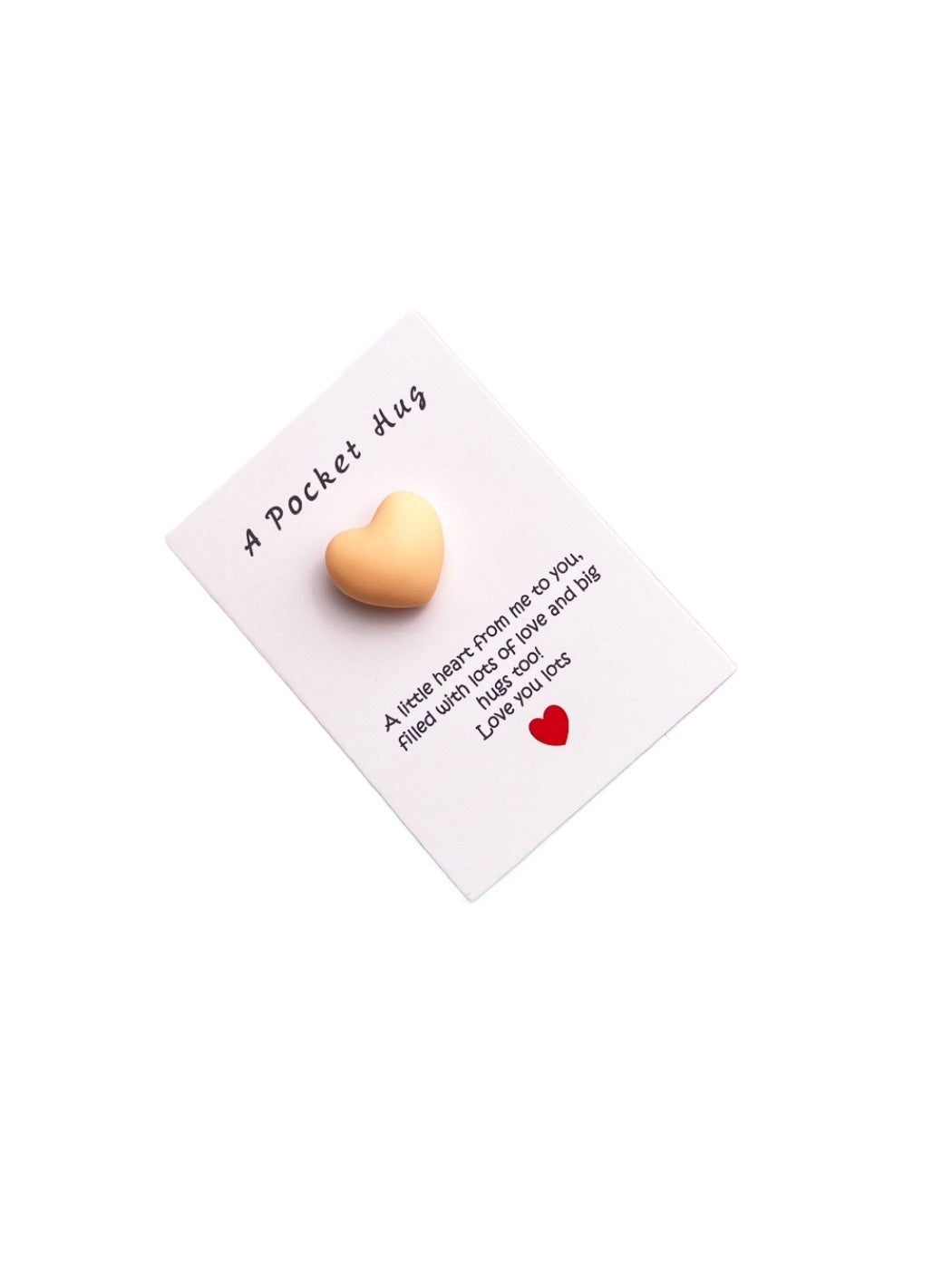 Taphug - Pocket Hug Cute Resin Heart
