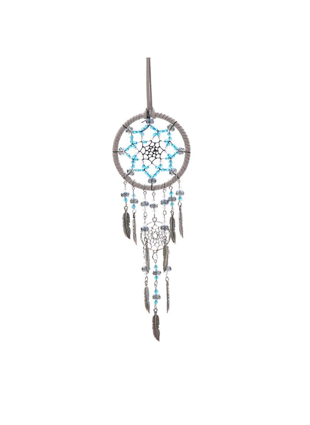 Somnira - Nordic‑Style Mini Dreamcatcher Wind Chime