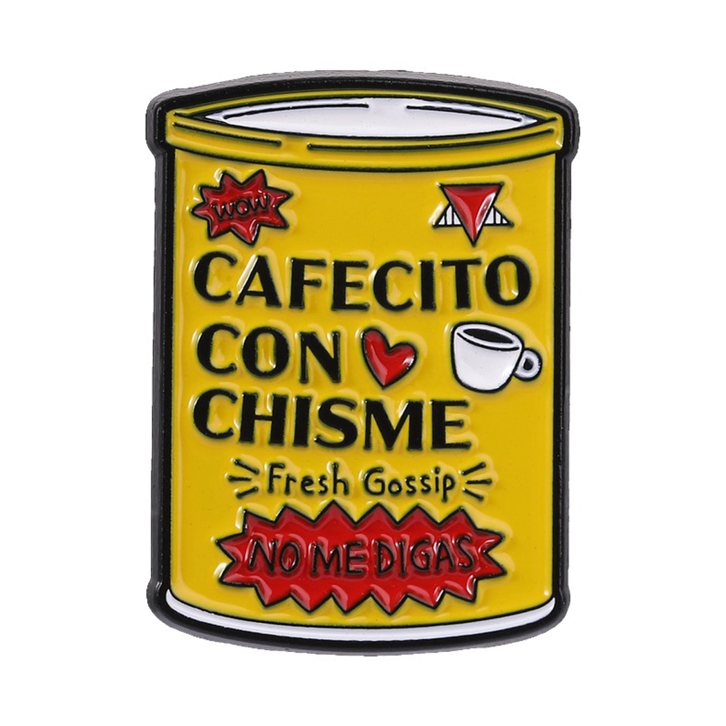 Pinori - Gpssip Coffee Can Accent Broocha