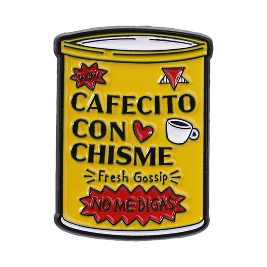 Pinori - Gpssip Coffee Can Accent Broocha