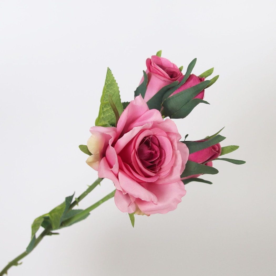 Roselle - Minimalist Shaped Rose Artificial Flowers