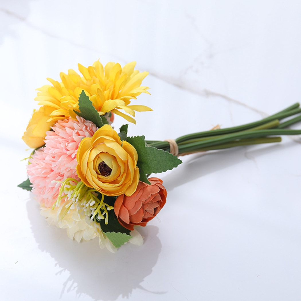 Roselle - Multiple Varieties of Flowers Artificial Bouquet
