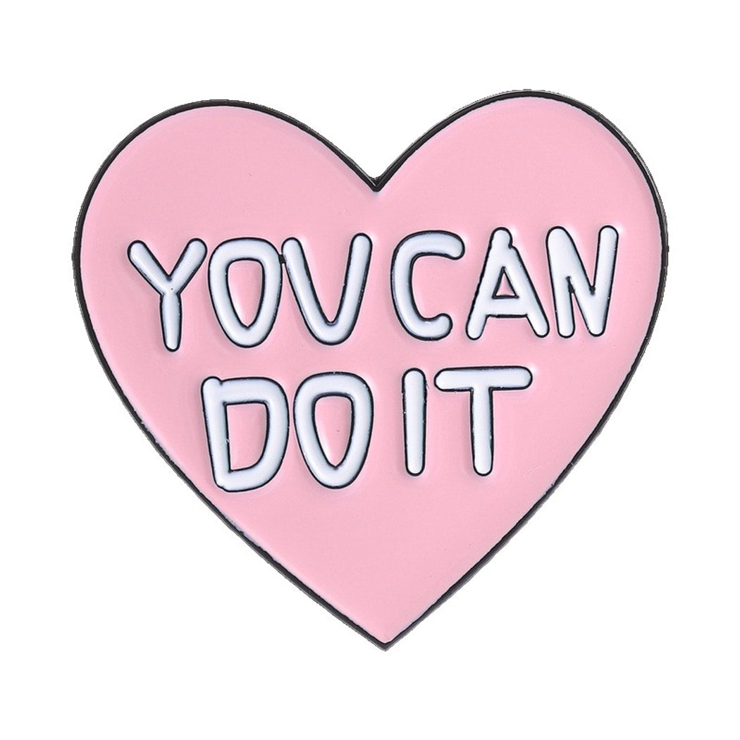 Pinori - Motivational Quote Enamel Pin