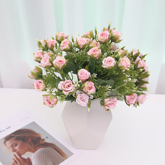 Roselle - Pastel Style Decorative Rose Artificial Flowers
