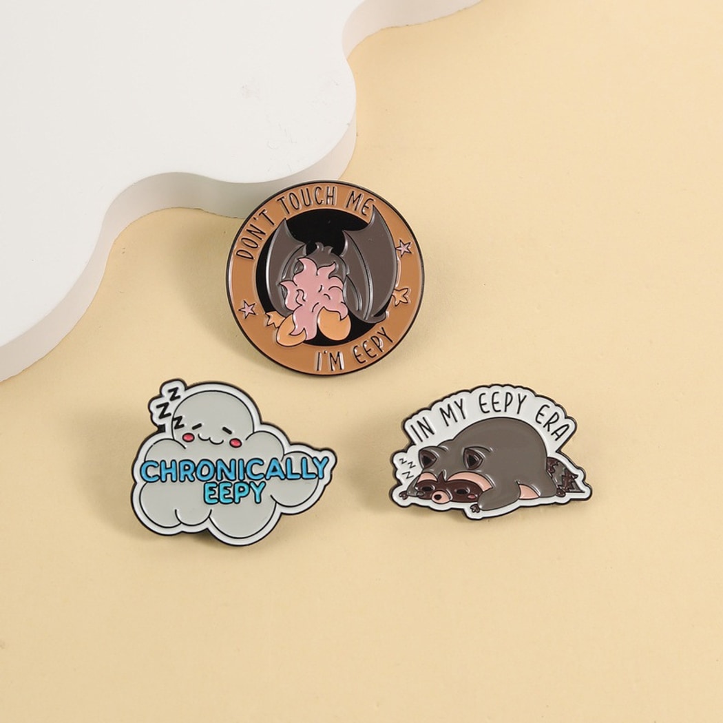 Pinori - Cartoon Animal Shape Decorative Lapel Brooch
