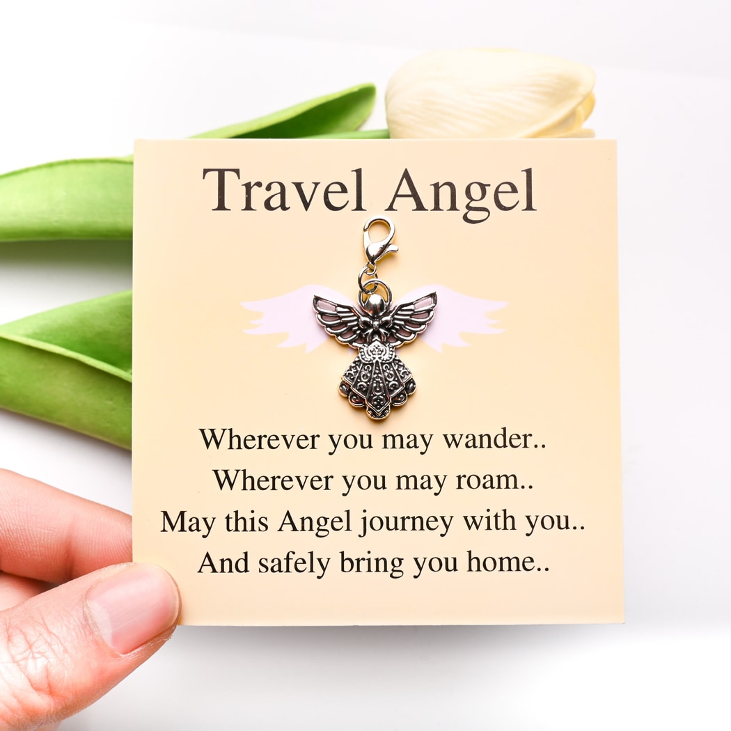 Taphug - Pocket Hug Retro Angel Keychain Pendant