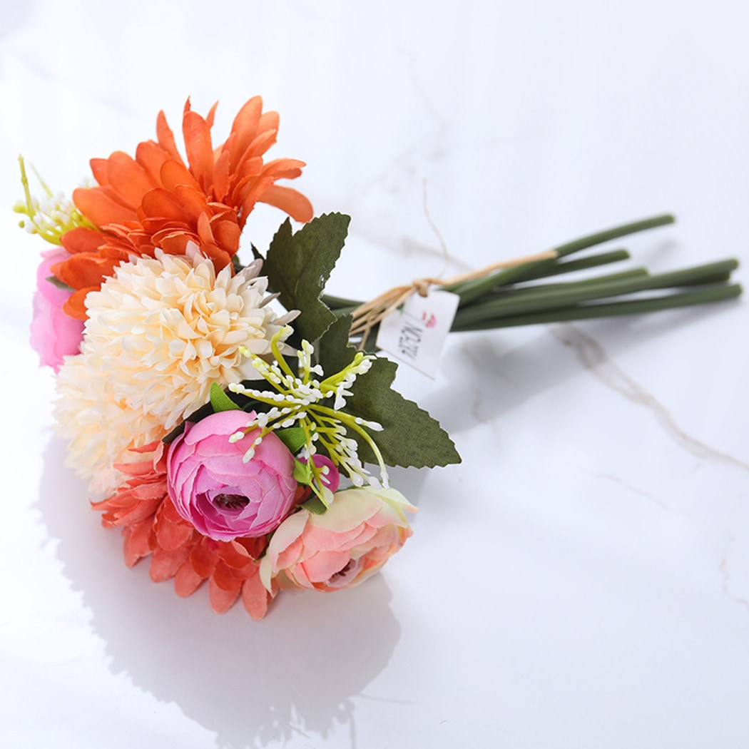 Roselle - Multiple Varieties of Flowers Artificial Bouquet