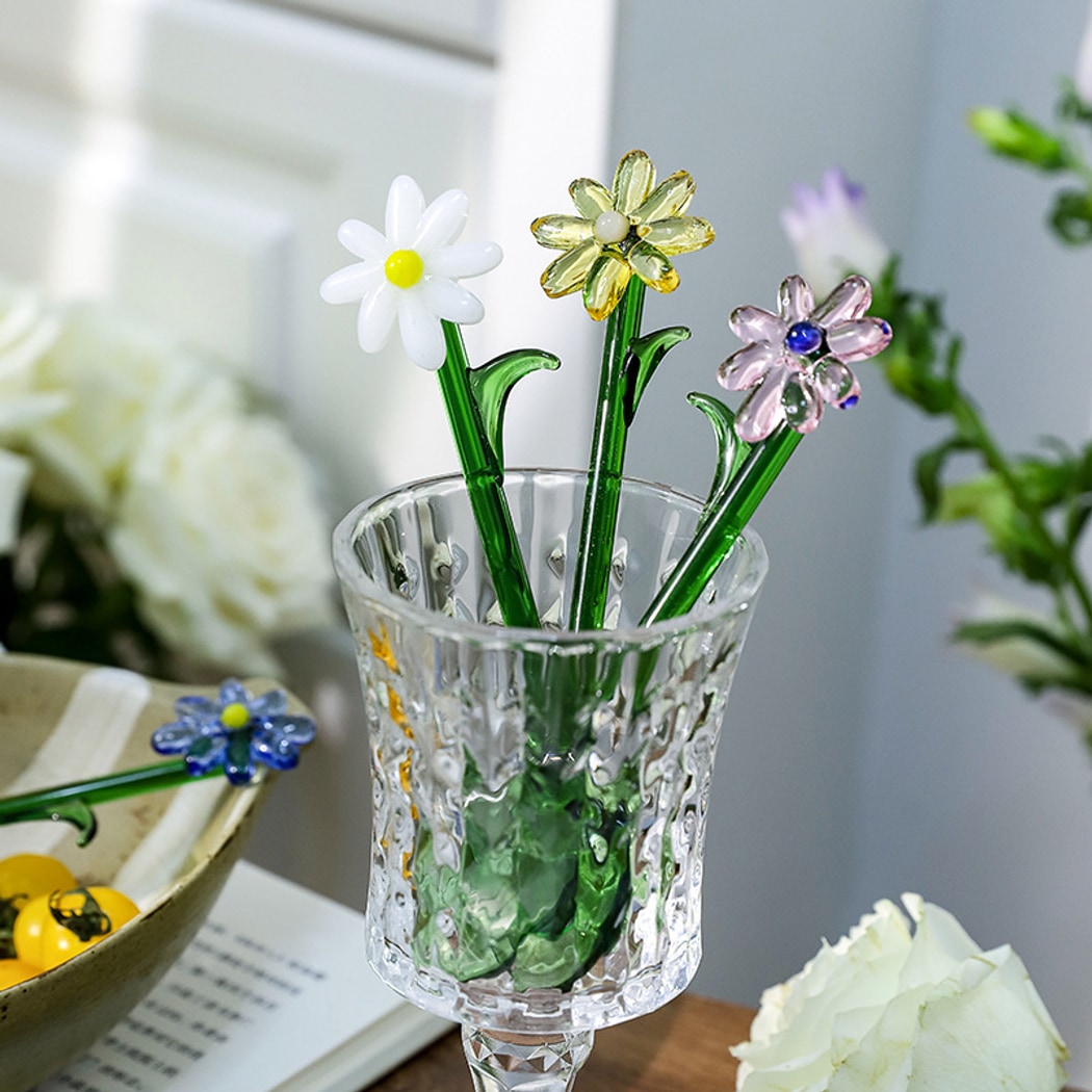 Glasira - Flower Design Coffee Stirring Spoon