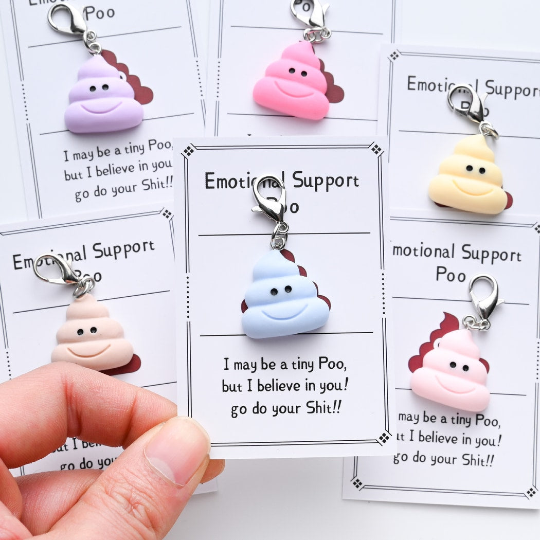 Taphug - Pocket Hug Funny Cartoon Poop Keychain