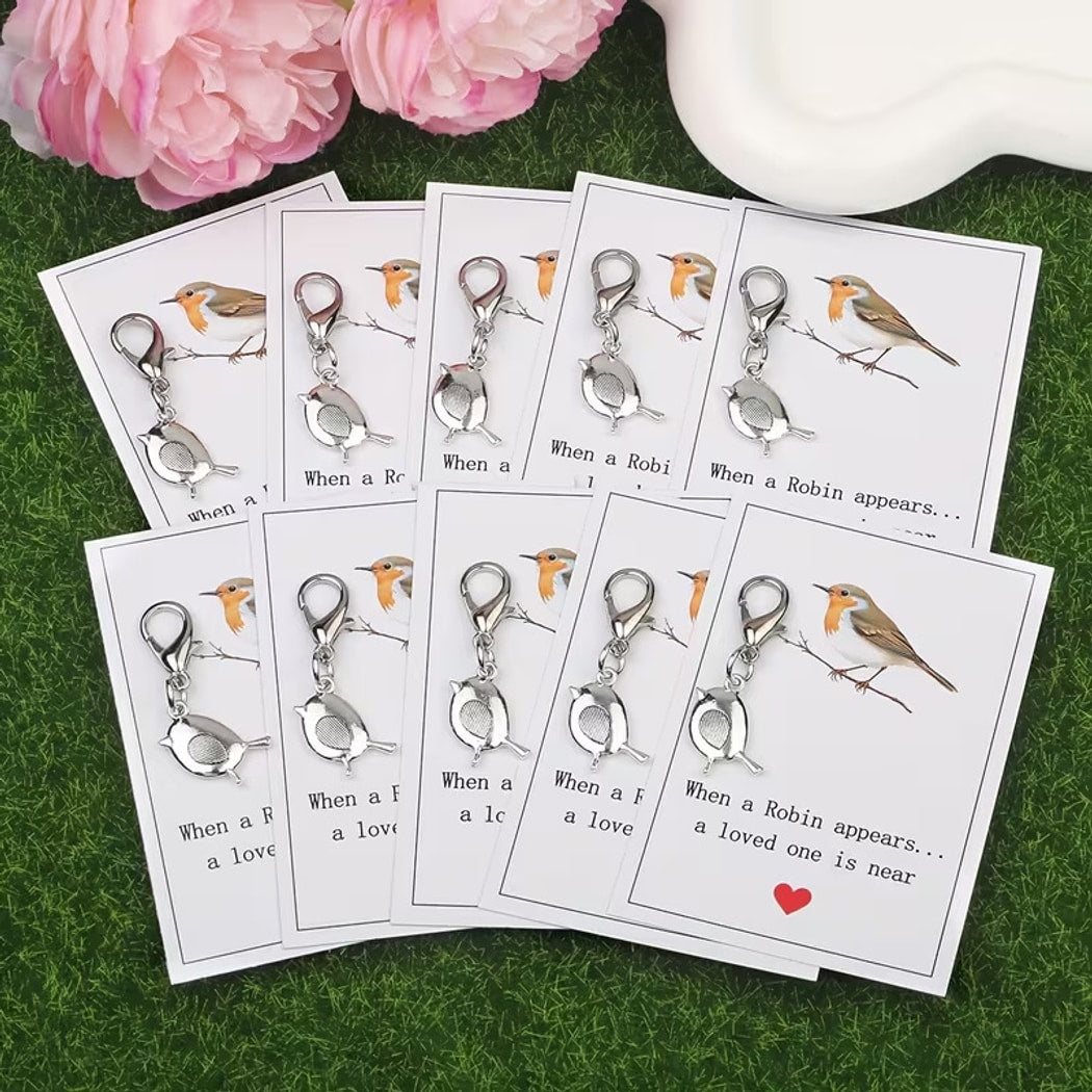 Taphug - Pocket Hug Robin Quote Keychain