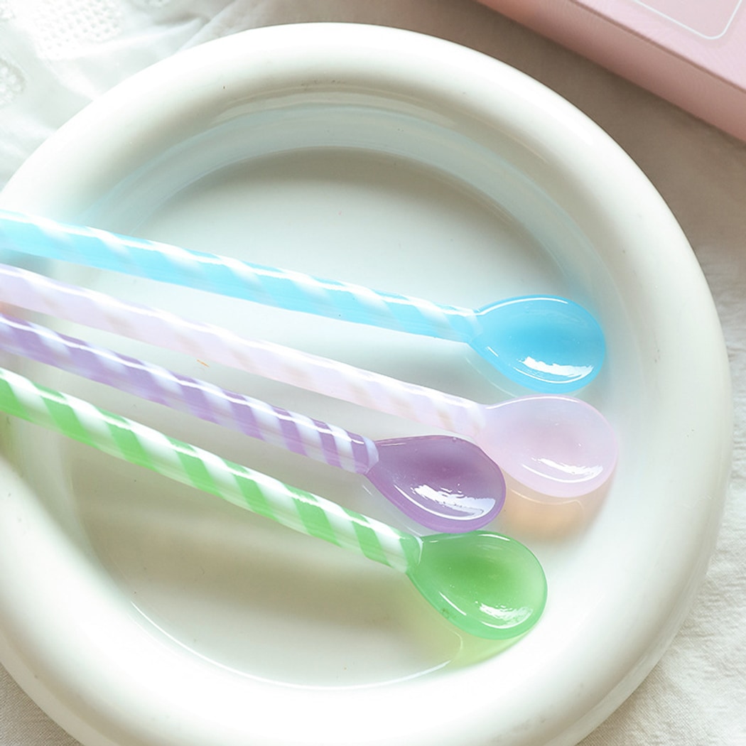 Glasira - Simple Modern 4-Piece Coffee Spoon Set