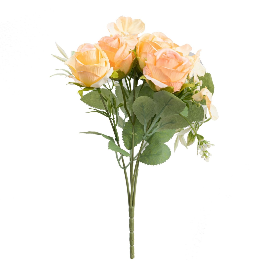 Roselle - Romance Rose Artificial Flowers Bouquet